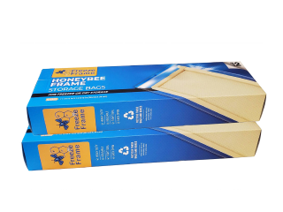 FreezeFrame 24-Pack Bee Hive Frame Storage Bags - Freezer or Dry Storage.